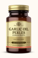 Solgar Garlic Oil Perles 100 Kapsül - (SKT: 03/2027)