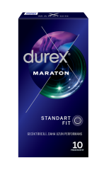 واقيات ذكرية Durex Marathon Delay عبوة من 10 قطع - (SKT: 03/2029)