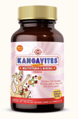 Solgar Kangavites Complete Multivitamin ve Mineral Formula Tropikal Meyve Aromalı 60 Tablet - (SKT: 10/2027)
