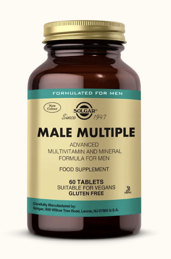 Solgar Male Multiple 60 Tablet - (SKT: 05/2027)