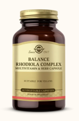 Solgar Balance Rhodiola Complex 60 Kapsül - (SKT: 09/2027)