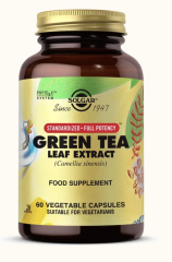Solgar Green Tea 60 Kapsül - (SKT: 02/2026)