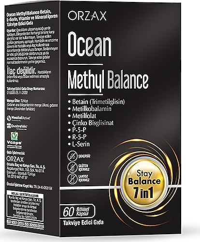 Ocean Methyl Balance 60 Kapsül - (SKT: 04/2027)