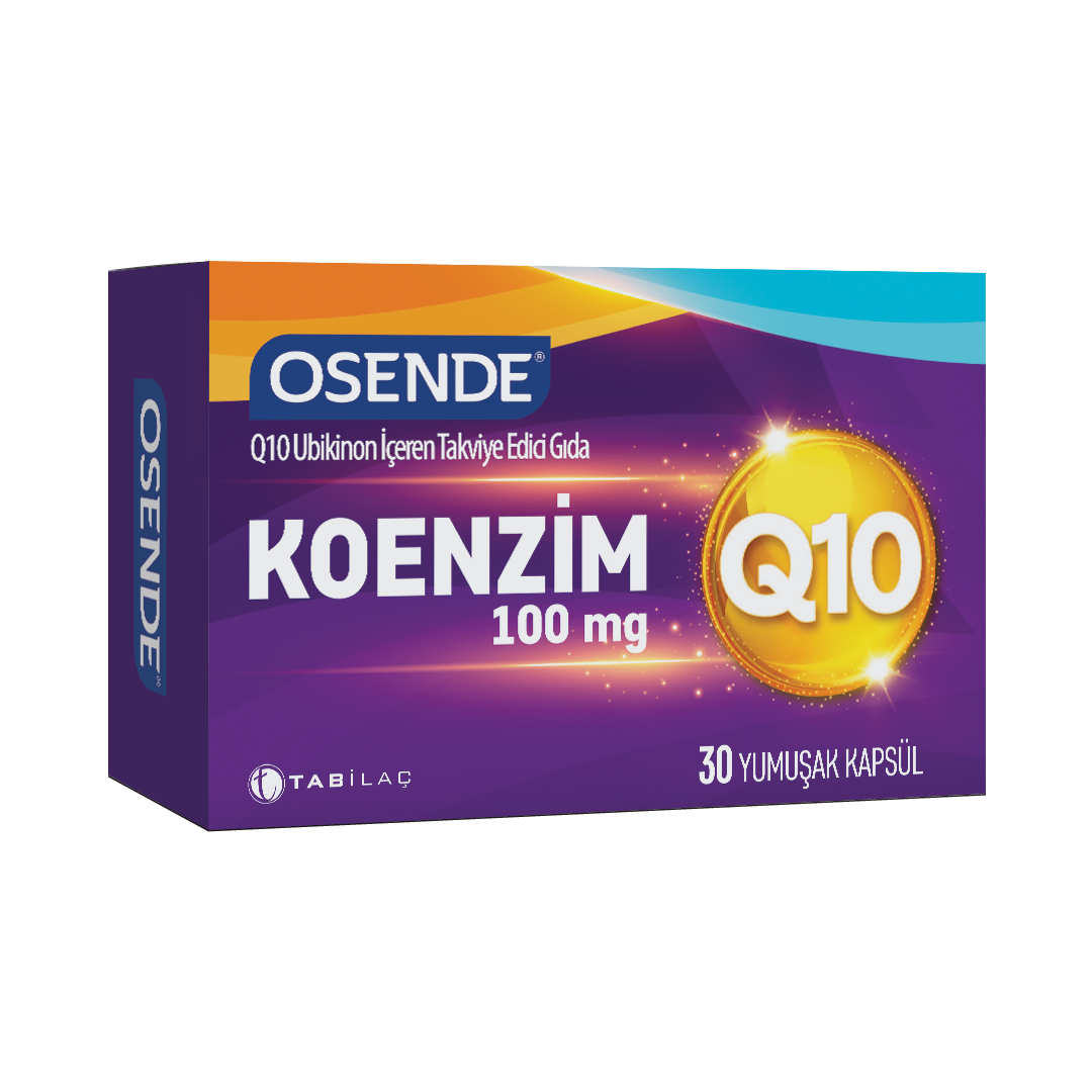 Osende Koenzim Q10 100 mg 30 Kapsül - (SKT: 10/2026)