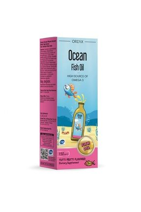 Ocean Tutti Frutti Karışık Meyve Aromalı Balık Yağı Şurup 150 ml - (SKT: 04/2026)