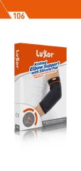 Luxor Örgü Silikon Ped Destekli Dirseklik XL:30-32 (106)