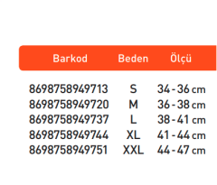 Наколенник для поддержки коленной чашечки Luxor Knitted XL:41-44 (103)