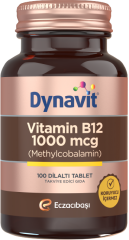 Dynavit Vitamin B12 1000 mcg 100 Tablet - (SKT: 04/2026)