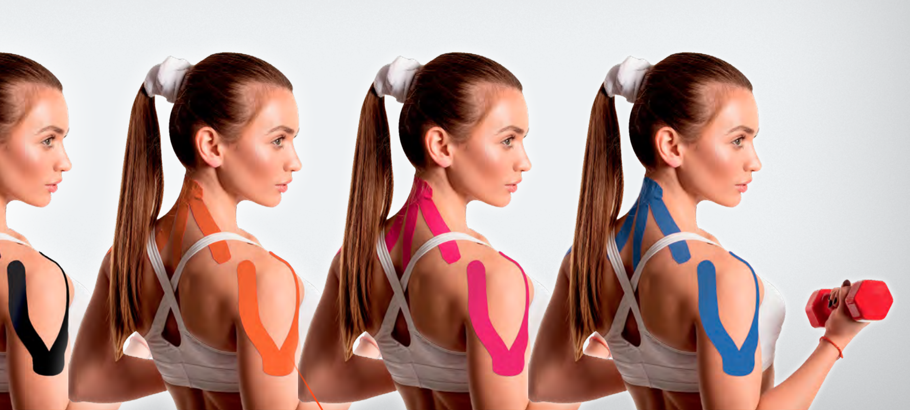 Luxor LT2007 Kinesiology Tape Ten