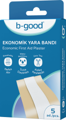 B-Good Ekonomik Yara Bandı 5'li - (SKT: 09/2028)