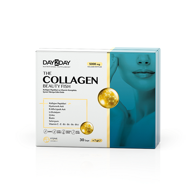 Day2Day Collagen Beauty Fish 30 Saşe - (SKT:09/2025)