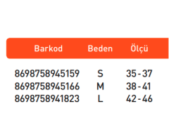 Luxor Silikon Yapıştırmalı Ark Desteği M:38-41 (618)