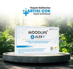 Moodlife Aler Probiyotik ve Vitamin D içeren Takviye Edici Gıda 30 Kapsül - (SKT: 09/2026)