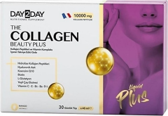 Day2Day Beauty Plus Liquid Collagen 30 Tüp 40 ml - (SKT: 03/2026)