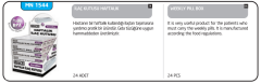 Minion Euro-Doz Haftalık İlaç Kutusu 24'lü