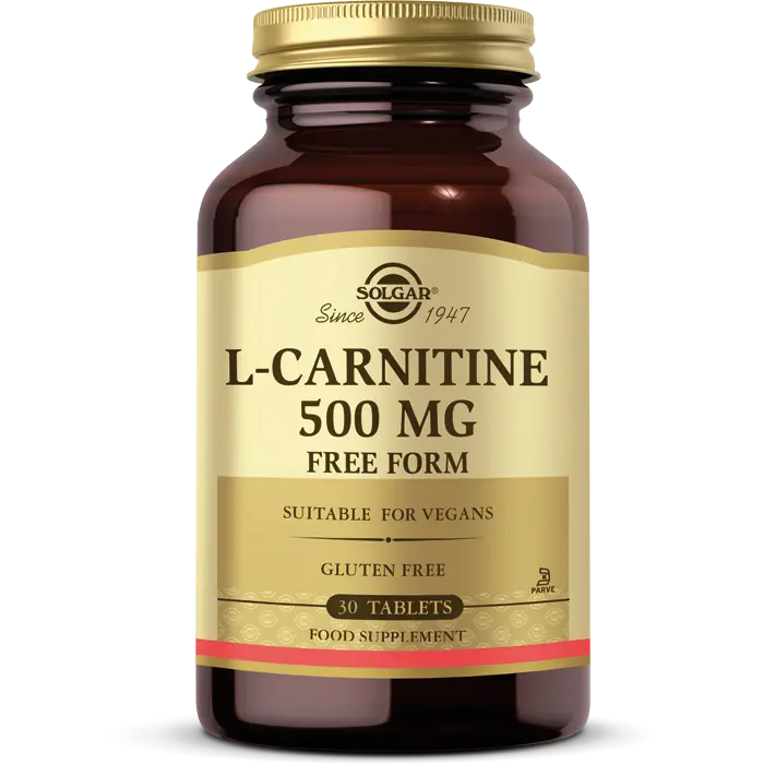 Solgar L-Carnitine 500 mg 30 Tablet - (SKT: 09/2027)