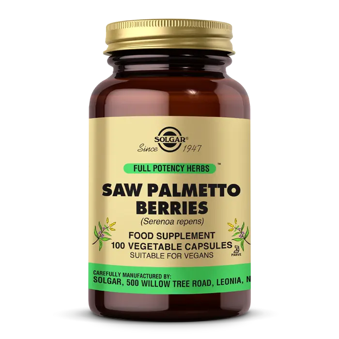 Solgar Saw Palmetto Berries 100 Kapsül - (SKT: 11/2027)