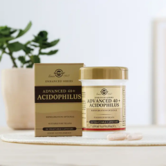 Solgar Advanced 40+ Acidophilus 60 Kapsül - (SKT: 11/2025)