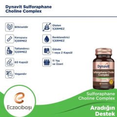 Dynavit Sulforaphane Choline Complex 60 Tablet - (SKT: 05/2025)