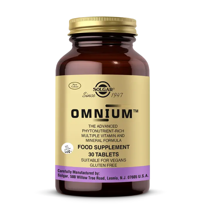 Solgar Omnium 60 Tablet - (SKT: 02/2027)