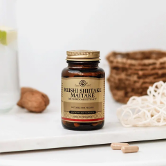 Solgar Reishi Shiitake Maitake Mushroom Extract 50 Kapsül - (SKT: 07/2027)