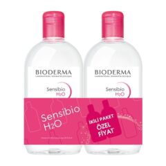 Bioderma Sensibio H2O 500 ml - İkili Paket Özel Fiyat - (SKT: 06/2026)