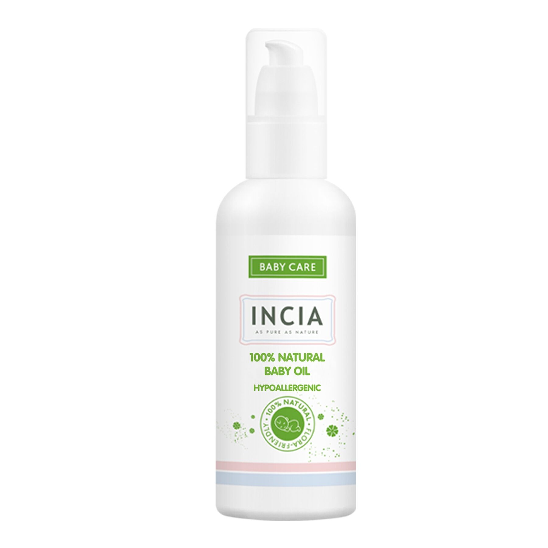 Incia Bebek Yağı Organik Jojoba Bakım ve Masaj Yağı Parafinsiz Bitkisel Vegan 110 ml - (SKT: 05/2026)