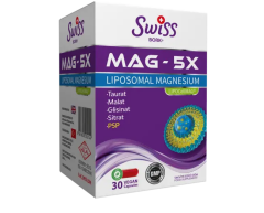 Swiss Bork Mag-5X Liposomal Magnesium 30 Kapsül - (SKT: 02/2026)